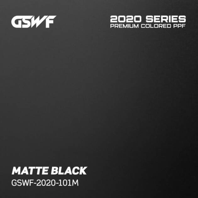 GSWF®️ ChromaGuard™️ Matte Black | Folia do zmiany koloru 100% TPU PPF | Mat | Czarny