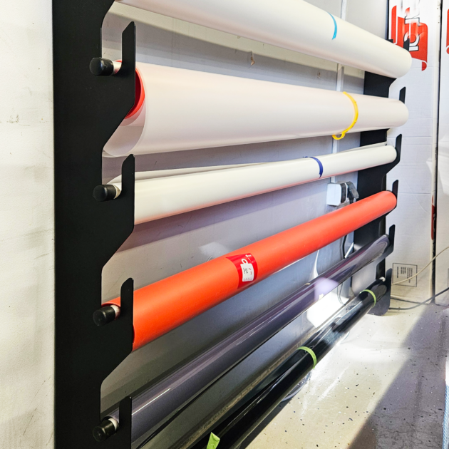 Wieszak do folii na 6 rolek